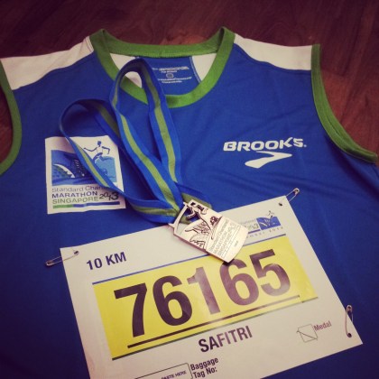 Medali ketiga (10K pertama)