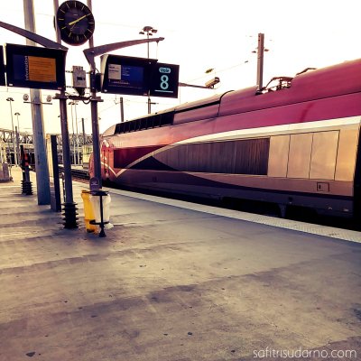 Thalys train in Paris