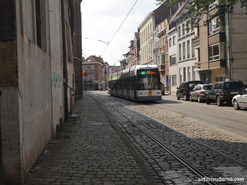 Tram in Ghent