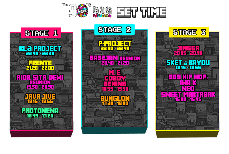 Rundown The 90s Festival