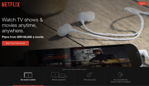 homepage netflix indonesia