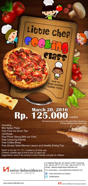 little chef cooking class